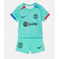 Dětský Fotbalový dres Barcelona 2023-24 Třetí Krátký Rukáv (+ trenýrky)